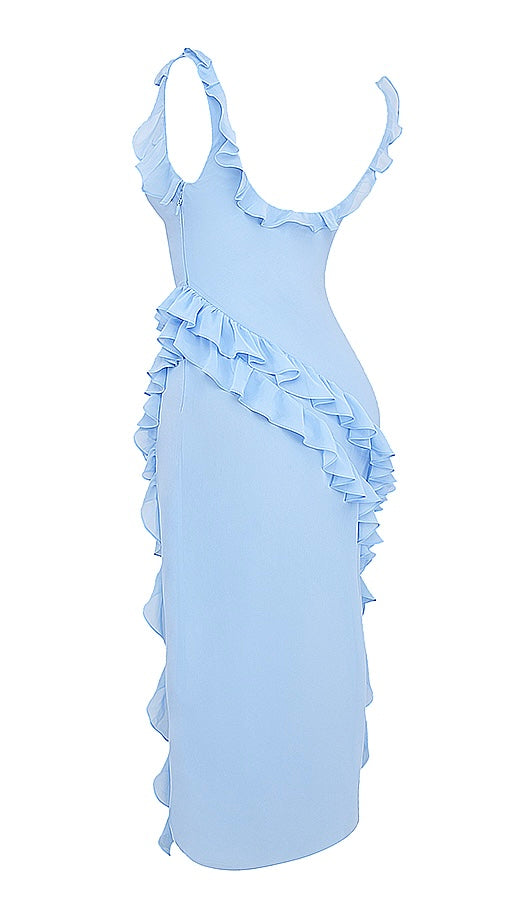 House of CB Ariela Maxi Dress - Soft Blue