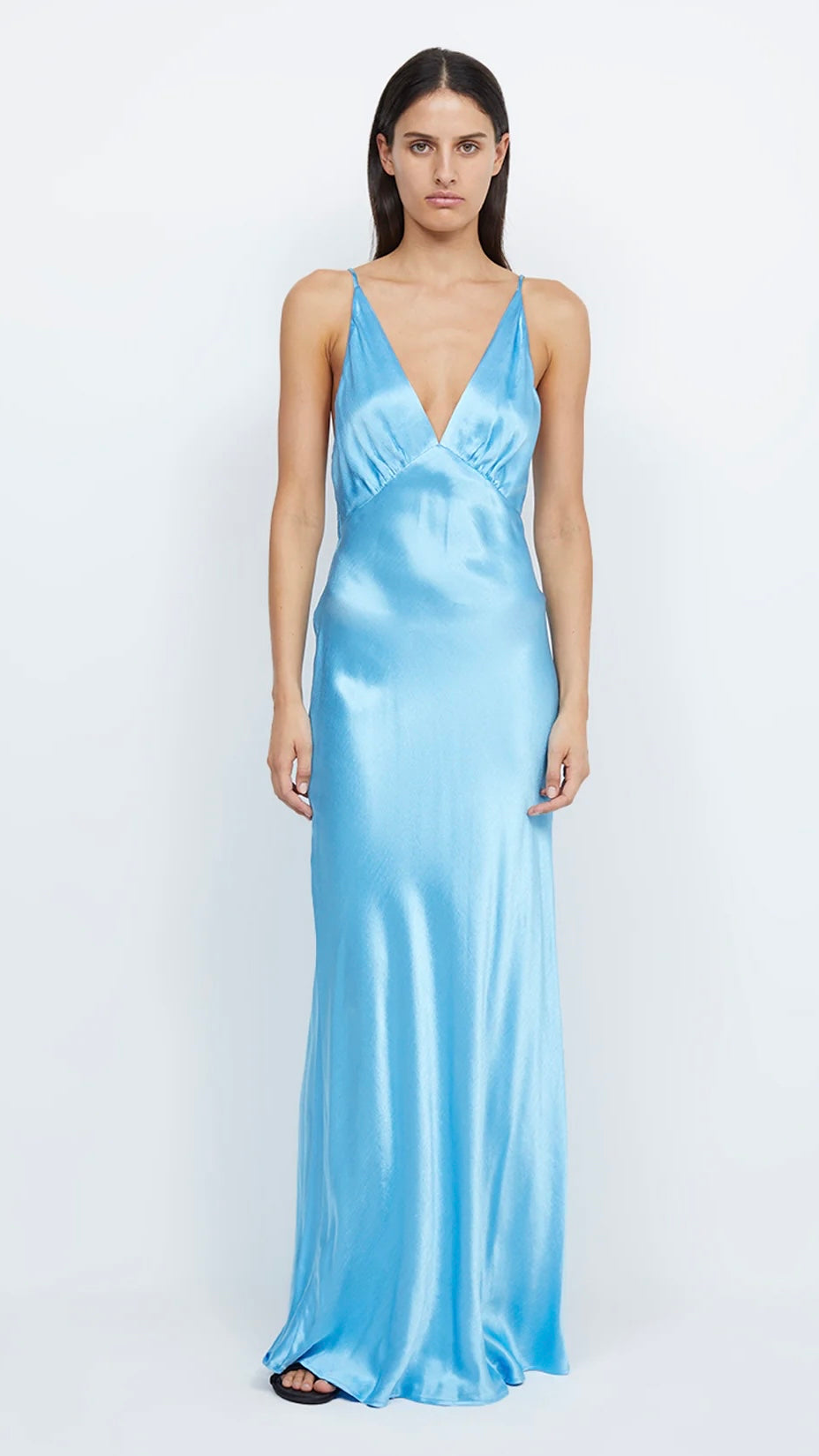 Bec + Bridge Lorelai V Maxi Dress - Topaz Blue – Dressed By Clo